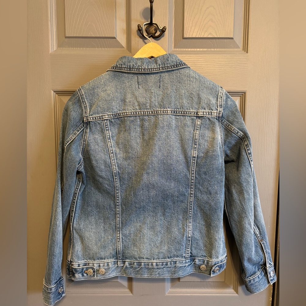 NWT Madewell Classic Blue Denim Jacket in Medford Wash size Medium - Picture 6 of 6